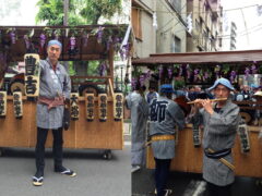 「祭り囃子に魅せられて-1」豊島正己さん（1969年・D卒）