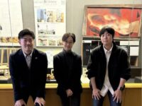 「ＦＩ科 OB.OG 展示作者と生徒会・交流会」報告