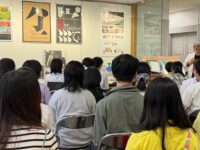 G科OB.OG展示作者と生徒会・交流会